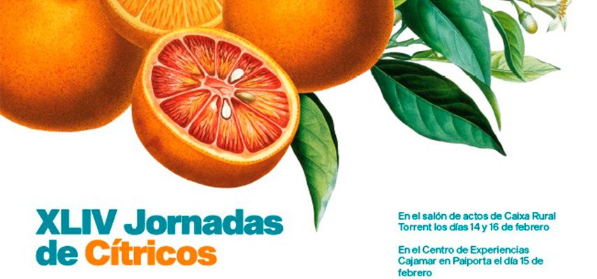  Caixa Rural Torrent celebra la 44 edición de las 'Jornadas de Cítricos' en Torrent y Paiporta, del 14 al 16 de febrero. El día 14, tras la inauguración a cargo del presidente de Caixa Rural Torrent, Jesús Monfort, se impartirá la primera conferencia titul